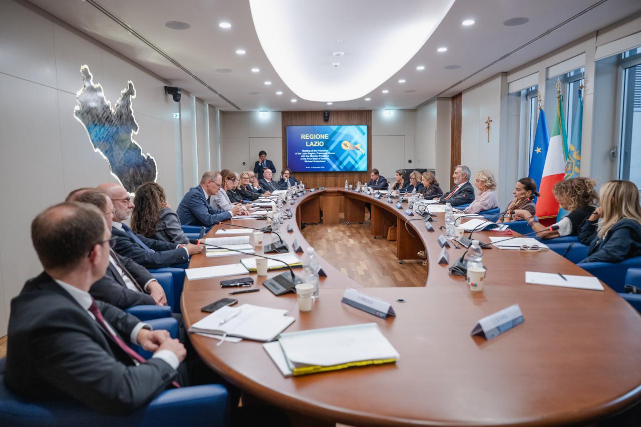 Cooperazione Sassonia Regione Lazio