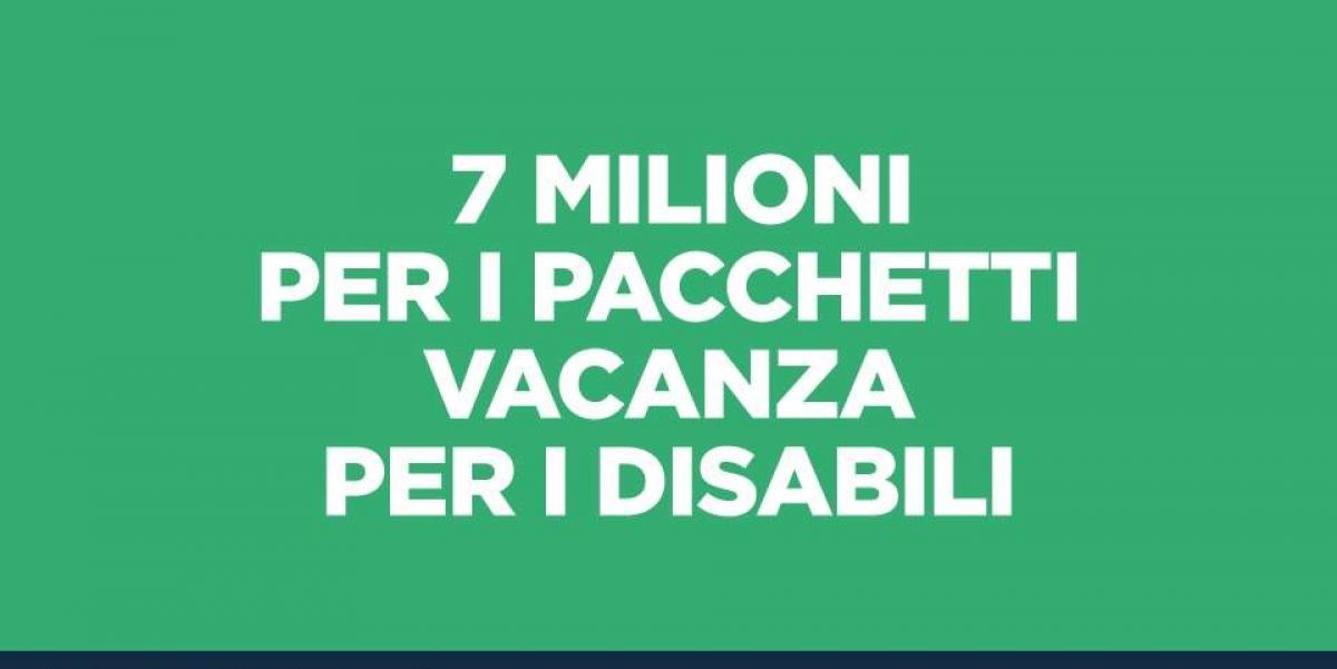 Pacchetti estivi persone disabili 