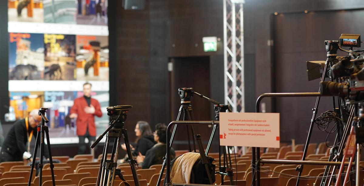 Sala stampa Berlinale Palast - Foto di cineberg da Adobe Stock