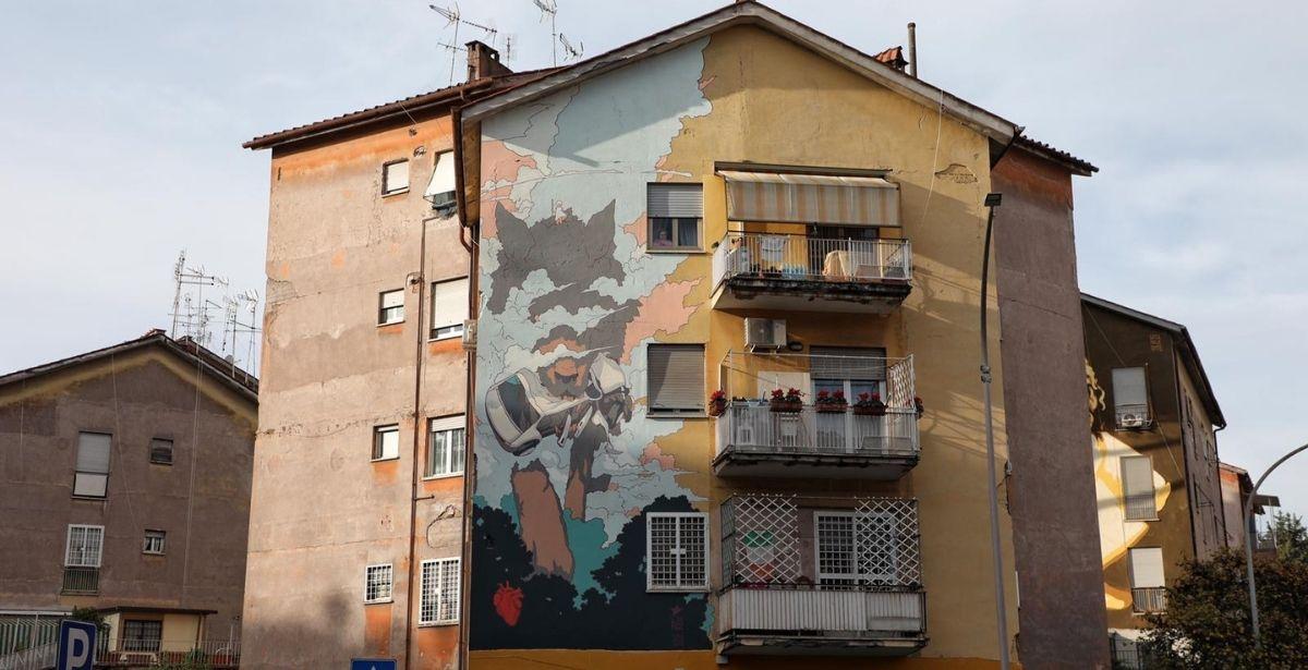 Garbatella murale LNRZ