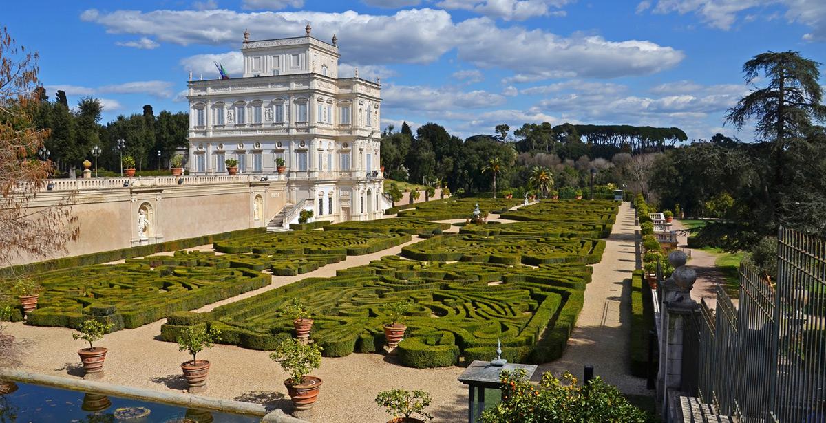 Panoramica di Villa Pamphili - Foto di nico99 da Adobe Stock