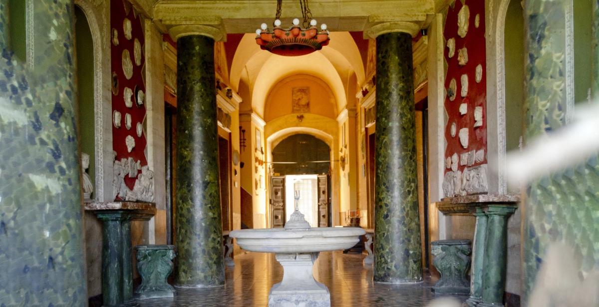 Interni di Palazzo Forani Casperia Rieti - Foto da retedimorestorichelazio.it