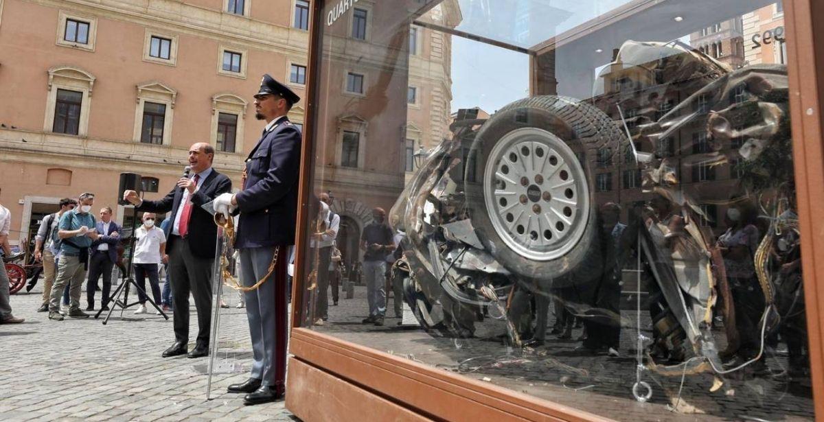 Resti auto Giovanni Falcone