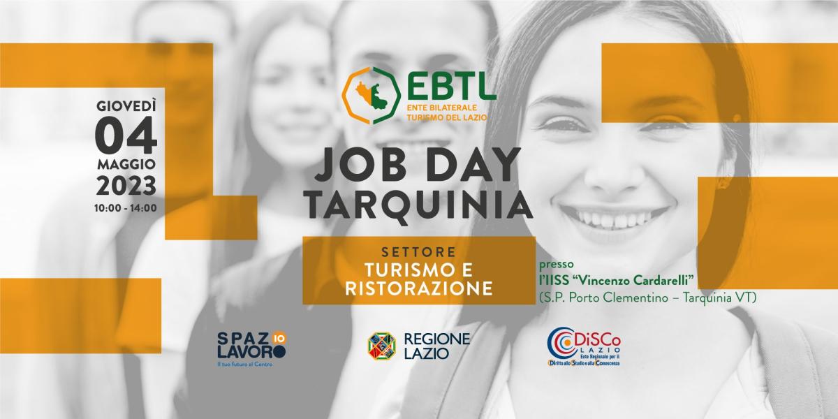 Locandina job day Tarquinia