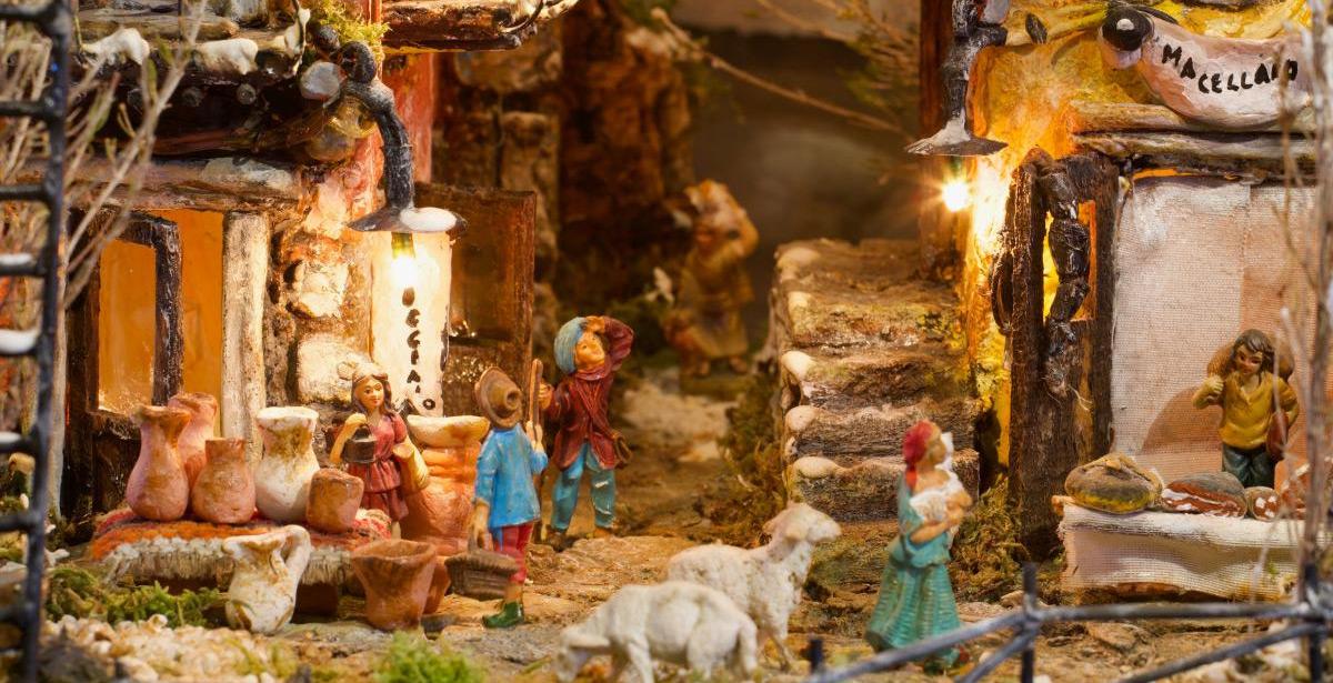 Scena da un presepe